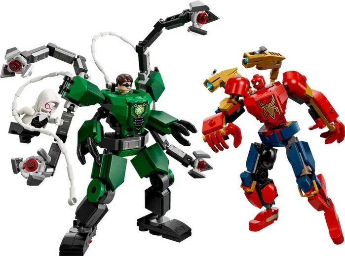 Lego Marvel Batalla de Armaduras Robóticas: Spider-Man vs. Doc Ock 76338