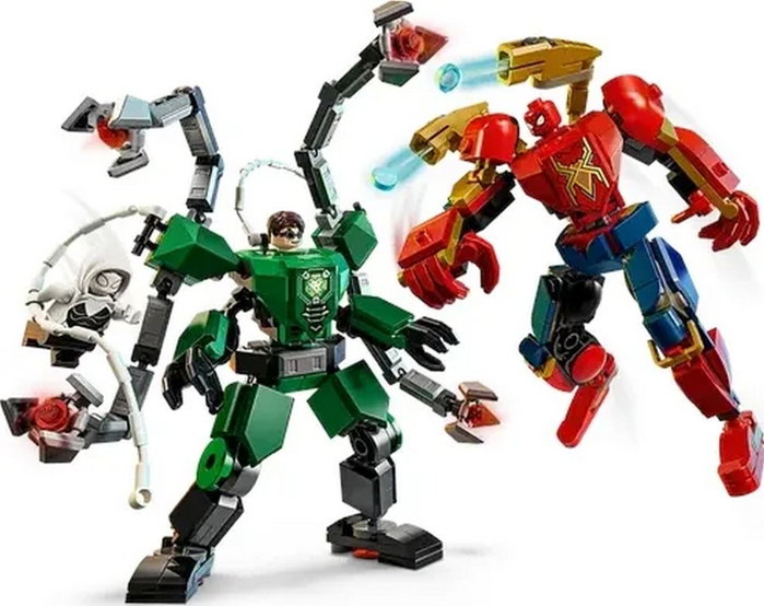 Lego Marvel Batalla de Armaduras Robóticas: Spider-Man vs. Doc Ock 76338