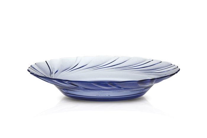 Duralex Plato Hondo Marine "Beau Rivage" Ø21.5 cm - Colección Marine, Dimensiones 21.1 x 3.7 x 21.1 cm (36 Unidades)