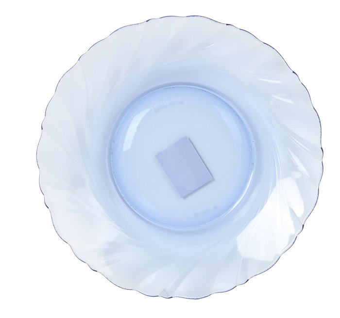 Duralex Plato Hondo Marine "Beau Rivage" Ø21.5 cm - Colección Marine, Dimensiones 21.1 x 3.7 x 21.1 cm (36 Unidades)