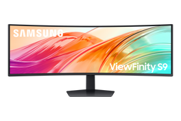 Samsung ViewFinity S9 S95UF S49F950UAU Monitor Curvo 49" Ultra Panamérico Curvo Dual QHD 120Hz HDR400 USB-C Negro