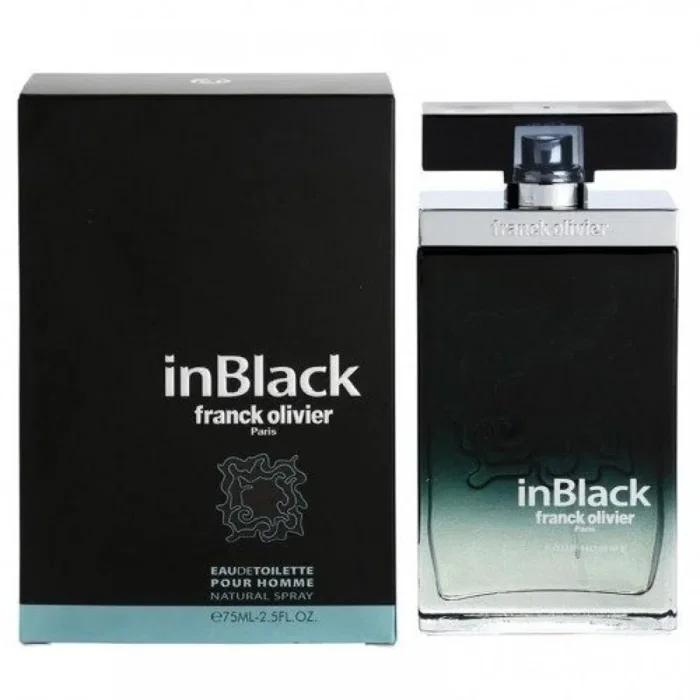 Franck Olivier In Black Eau de Toilette 75 ml Vaporizador