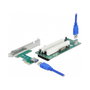 DeLOCK 90066 Tarjeta Riser PCI Express x1 a 2 x PCI 32 Bit con cable de 60 cm