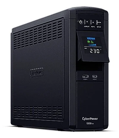 CyberPower CP1350EPFCLCD 1350VA/810W con 6 Salidas Schuko CyberPower CP1350EPFCLCD 1350VA/810W con 6 Salidas Schuko