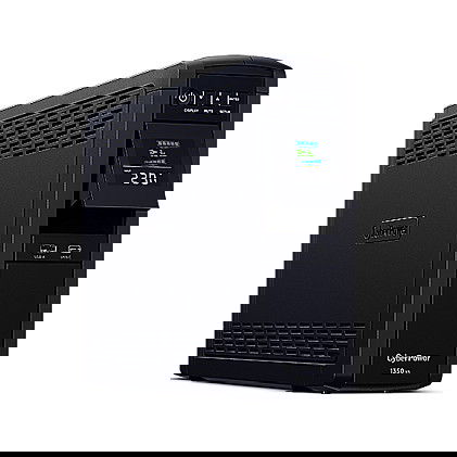 CyberPower CP1350EPFCLCD Sistema de Alimentación Ininterrumpida (SAI/UPS), Línea Interactiva, 1.35 kVA / 780 W, Onda Sinusoidal Pura, 6 Tomas, Protección de Red, Torre