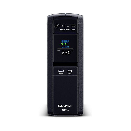 CyberPower CP1350EPFCLCD 1350VA/810W con 6 Salidas Schuko CyberPower CP1350EPFCLCD 1350VA/810W con 6 Salidas Schuko