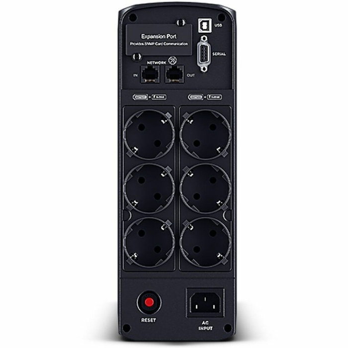CyberPower CP1350EPFCLCD SAI Línea Interactiva 1350VA/810W Onda Sinusoidal Pura Torre Negro CyberPower CP1350EPFCLCD SAI Línea Interactiva 1350VA/810W Onda Sinusoidal Pura Torre Negro