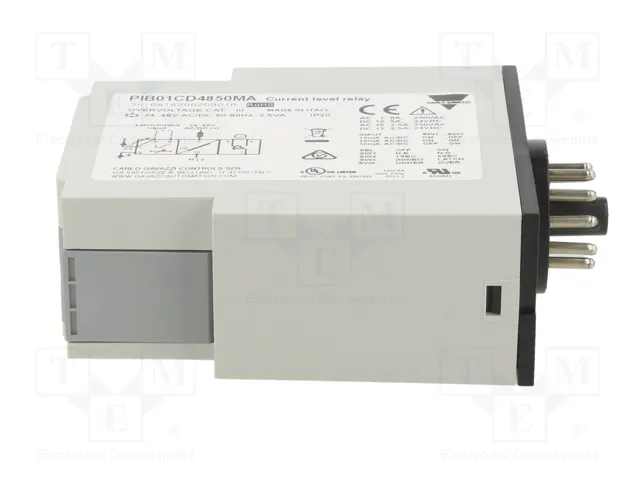 CARLO GAVAZZI PIB01CD4850MA Relé de monitorización de corriente AC/DC