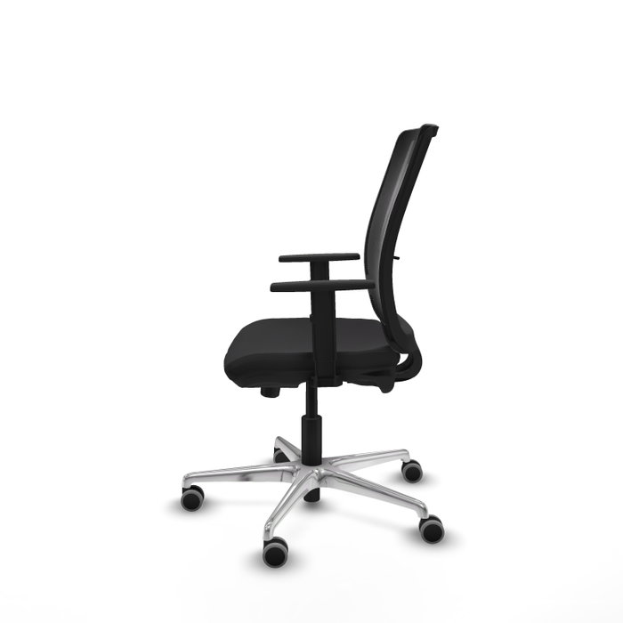 PIQUERAS Y CRESPO Silla de oficina Haches con mecanismo Sincro/Traslack Negro PIQUERAS Y CRESPO Silla de oficina Haches con mecanismo Sincro/Traslack Negro