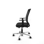 PIQUERAS Y CRESPO Silla de oficina Haches con mecanismo Sincro/Traslack Negro