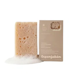 Esponjabon Jabón y esponja 2 en 1 Oatmeal Nutritivo y Suavizante 120 g