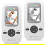 MOTOROLA VM481 Vigilabebés con Pantalla de 2 Pulgadas, Blanco - Monitor para Bebé con Cámara y Sonido