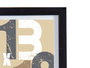 Giftdecor Portafoto Pared Madera Negro con Paspartú para Foto 13x18 cm (Set de 12)