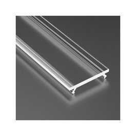 Difusor BASIC PMMA Transparente 2,02m para Perfiles A, B, C, D, G, H, Y, Z, COSMO y RETO