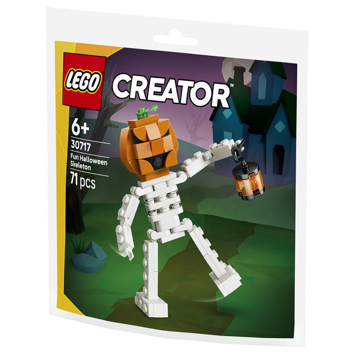 LEGO 30717 Mini-Builds Divertido Esqueleto de Halloween LEGO 30717 Mini-Builds Divertido Esqueleto de Halloween