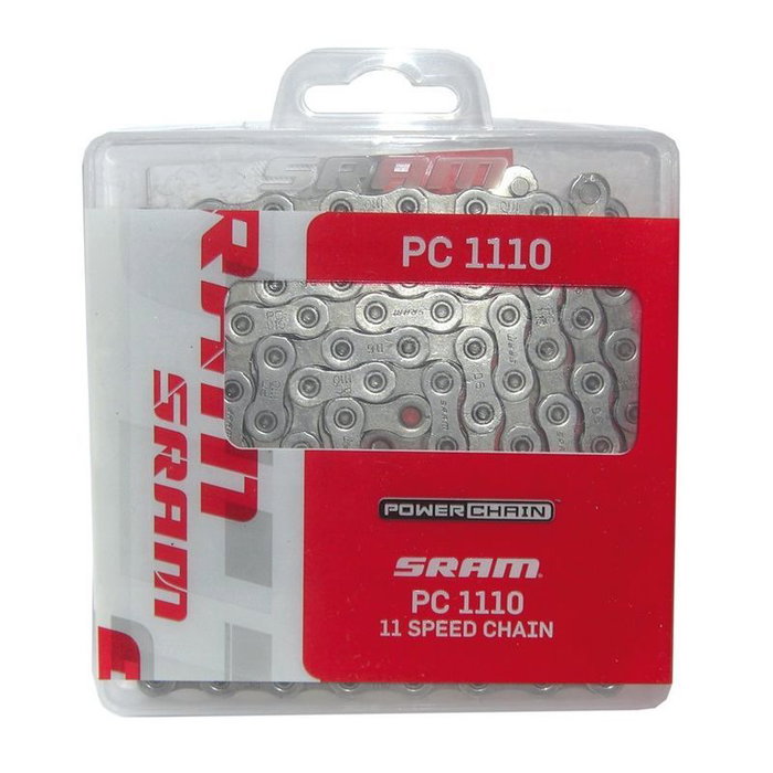 SRAM Cadena PC 1110 11 velocidades 114 eslabones PowerLock SRAM Cadena PC 1110 11 velocidades 114 eslabones PowerLock
