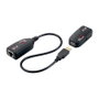 LogiLink UA0207 Extender USB 2.0 con PoE, 50m, Negro