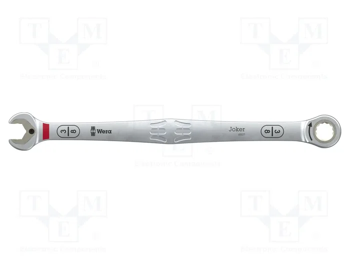 WERA Llave plana-estriada con trinquete 3/8 Pulgadas 209mm WERA Llave plana-estriada con trinquete 3/8 Pulgadas 209mm