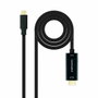 Nanocable Cable Conversor USB-C a HDMI 1.4 4K@30Hz, 5 m, Negro