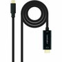 Nanocable Cable Conversor USB-C a HDMI 1.4 4K@30Hz, 5 m, Negro