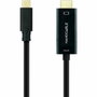 Nanocable Cable Conversor USB-C a HDMI 1.4 4K@30Hz, 5 m, Negro