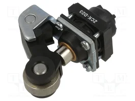 TELEMECANIQUE SENSORS ZCKD23 Cabezal de accionamiento con palanca y roldana metálica Ø20mm
