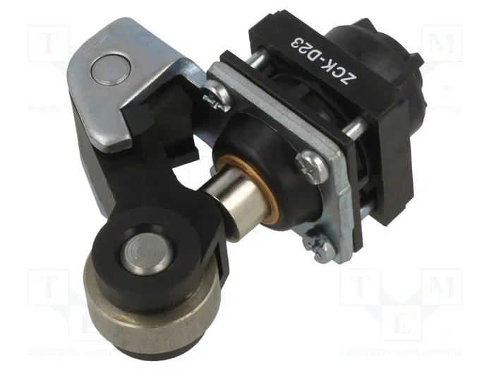 TELEMECANIQUE SENSORS ZCKD23 Cabezal de accionamiento con palanca y roldana metálica Ø20mm TELEMECANIQUE SENSORS ZCKD23 Cabezal de accionamiento con palanca y roldana metálica Ø20mm