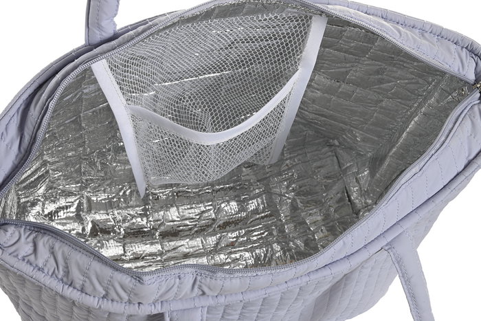 DKD Home Decor Bolsa Térmica Urban Beige Verde 19 x 31 x 52 cm (6 Unidades)