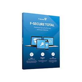 F-Secure Total Security con VPN - 10 Dispositivos, 1 Año - Licencia Digital ESD