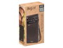 ARGON Radio de bolsillo AM FM Negra