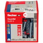 Fischer DuoHM 5x55 mm con tornillos 10x55 mm, caja de 25 uds