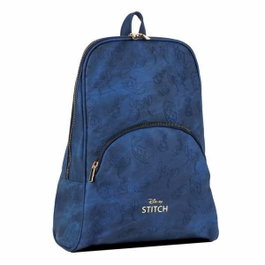 CERDÁ Mochila Casual Stitch Disney 34cm Azul