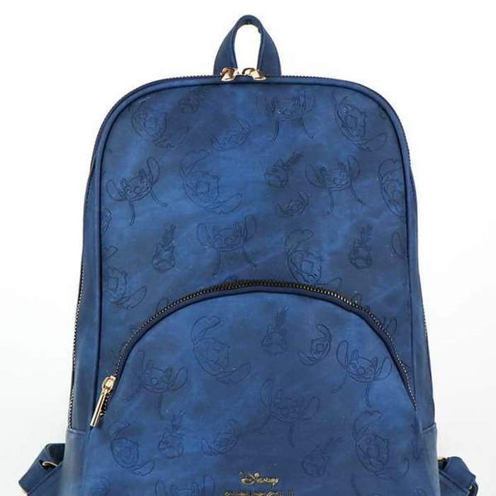 CERDÁ Mochila Casual Stitch Disney 34cm Azul