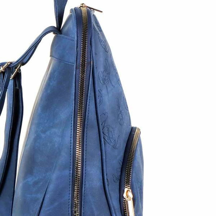 CERDÁ Mochila Casual Stitch Disney 34cm Azul