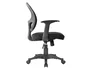 Q-connect Silla Giratoria Respaldo Medio Regulable Altura 870+120mm Profundidad 590mm Color Negro