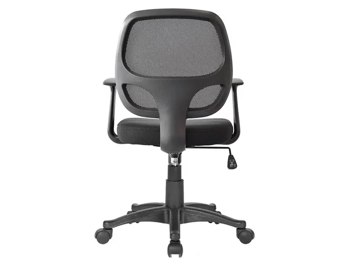 Q-connect Silla Giratoria Respaldo Medio Regulable Altura 870+120mm Profundidad 590mm Color Negro