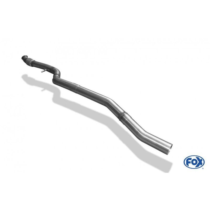FOX FXBM013010-VER Tubo de Escape Delantero Silencioso para BMW F20-F21 M135i 3.0L 235kW, 80mm, Sin Homologación
