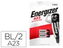 Energizer Pilas Alcalinas A23/E23A 12V Blíster de 2 Unidades