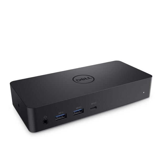Dell D6000 Docking Station Universal 130W con 4x USB 3.0, 1x USB-C, 1x HDMI, 2x DisplayPort, Conecta hasta 3 pantallas 4K