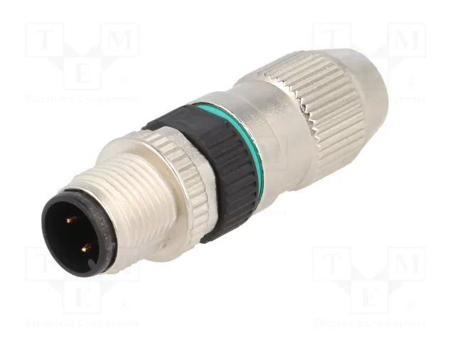 HARTING Conector M12 HARAX de 4 pines, macho, recto