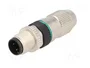 HARTING Conector M12 HARAX de 4 pines, macho, recto