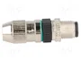 HARTING Conector M12 HARAX de 4 pines, macho, recto