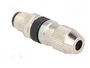 HARTING Conector M12 HARAX de 4 pines, macho, recto