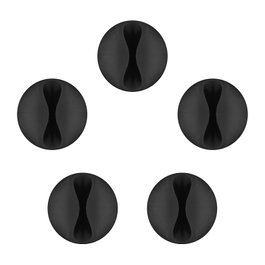Goobay Kabelclips negro