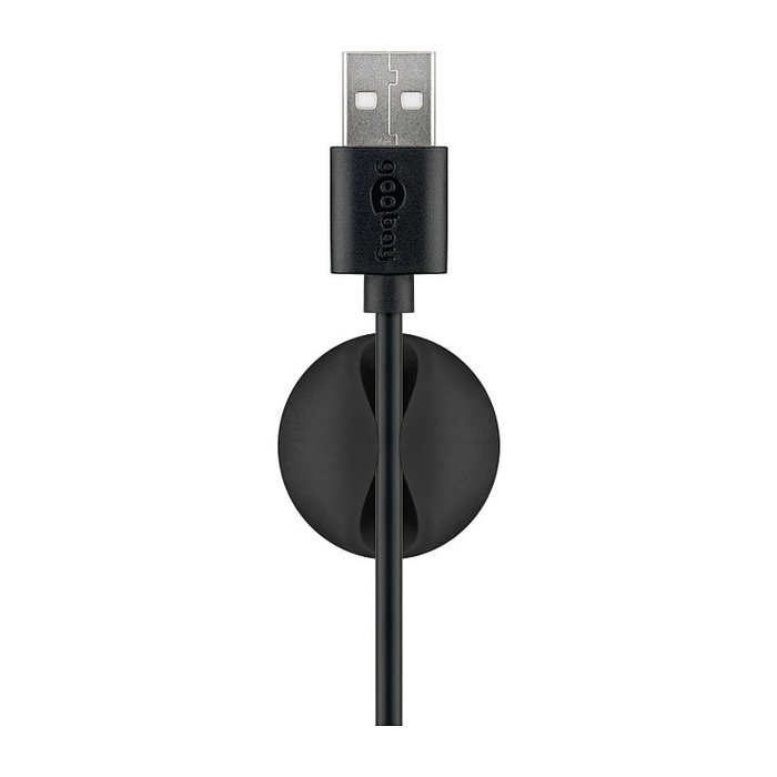 Goobay 95040 Organizador de Cables Negro Goobay 95040 Organizador de Cables Negro