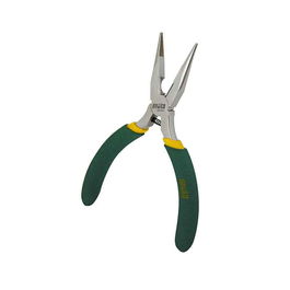 Mota Herramientas Q703 Alicates Mini Punta Semiredonda de Carbono 130 mm