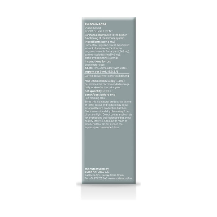 Soria Natural Extracto de Equinácea Fórmula XXI 50ml