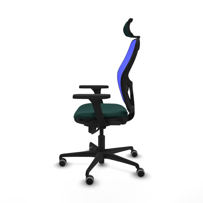 PIQUERAS Y CRESPO Silla de oficina Jorquera con mecanismo Sincro, color Negro PIQUERAS Y CRESPO Silla de oficina Jorquera con mecanismo Sincro, color Negro
