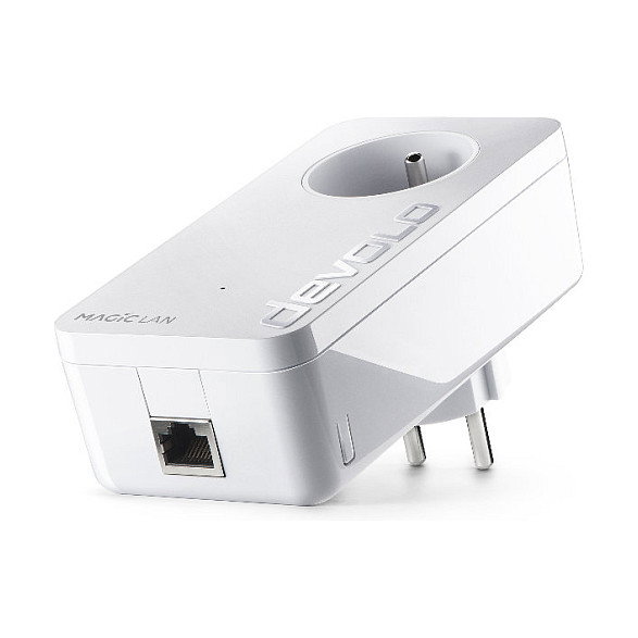 Devolo Magic 2 LAN Powerline Starter Kit - Adaptadores Powerline Ethernet Hasta 2400 Mbit/s, 2 Puertos Gigabit LAN, Blanco, Kit de Inicio para Red de Cable por Corriente Eléctrica