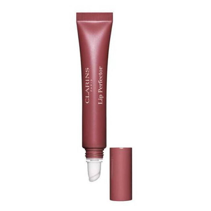 Clarins Lip-Perfector Bálsamo para labios y mejillas 2 en 1 Brillo de Morera